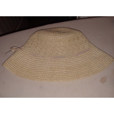 NEW Packable Rafia Hat great for your summer vacation  eb-73756152
